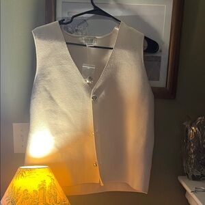 Rachel Zoe Cream Button-Down Blouse